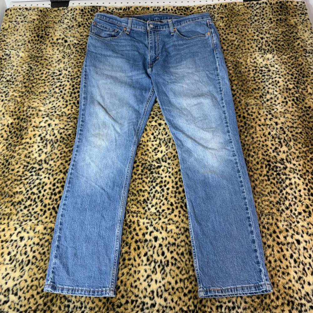 Levis 511 Slim Fit Jeans Mens 36x30 Medium Wash Blue Denim Pants 04511-6000